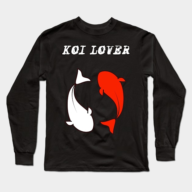 KOI LOVER Long Sleeve T-Shirt by Fredonfire